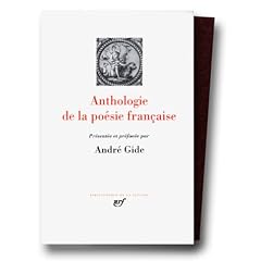 Gide : Anthologie de la po�sie fran�aise