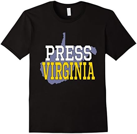 Men's Press Virginia shirt - Great shirt with high quality XL Black