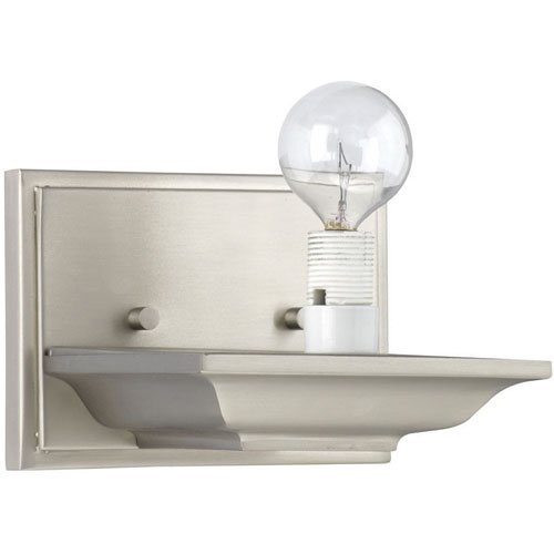 Forecast Lighting Mason One-Light Satin Nickel Wall Sconce