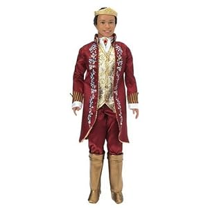 Barbie as The Princess and The Pauper: Ken as King Dominick and Tutor Julian Doll (African American)