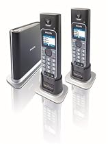 Philips VOIP4332 VOIP Compatible Digital Cordless Telephone Twin Pack