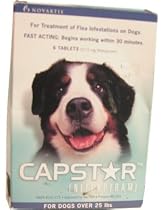 Novartis Capstar for Dogs Over 25-lbs (6 tablets, 57.0 mg)