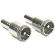 2 Diamond Hole Saws Metal Lapidary Rock Cutting Tool