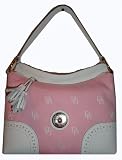 41G1OCU93jL. SL160  Womens Dooney & Bourke Purse Handbag Medium Slouch Pink Signature