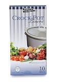 Kitchen Collection Crock Pot Liners 10 Bags 18" X 14" Fits All Crock Pots and Slow Cookers up to 8 Quarts