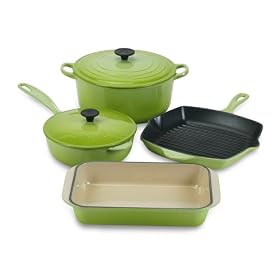 Le Creuset Enameled Cast Iron 6-Piece Classic Cookware Set