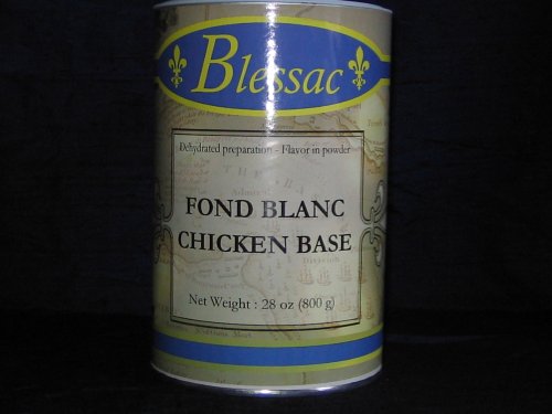 FOND BLANC CHICKEN BASE dehydrated sauce in powder - 28 Oz by Chicken Bases