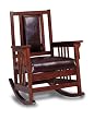 Rocker in Dark Oak Finish By Coaster Furniture