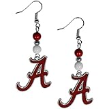 NCAA Fan Bead Dangle Earrings