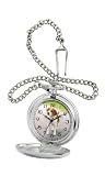 American Kennel Club D1618 Men's Beagles Pocket Watch with Chain