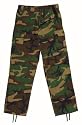 Ultra Force Woodland Zipper Fly BDU Pants