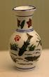 Dollhouse Miniature Porcelain Fish Design Vase