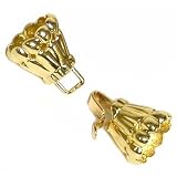 14K Gold Hidden Tie Bar Multi Strand Clasp