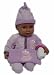 You & Me 16 inch Blanket Baby Doll - African American