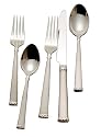Waterford Celtic Braid Matte 18/10 Stainless Steel 5-Piece Place Setting, Service for 1