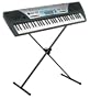 Yamaha PSR-170MS 61-Key Portable Electronic Keyboard with AC Adapter and Bonus Stand