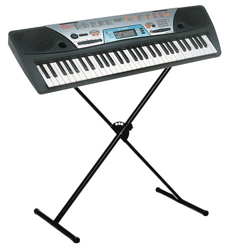 Yamaha PSR-170MS 61-Key Portable Electronic Keyboard with AC Adapter and Bonus Stand product image