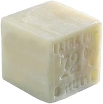 White Palm Oil Extra Marseille Olive Oil Soap 400 g 13.3 oz Cube