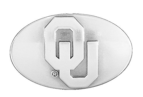 NCAA Oklahoma Sooners Crocodile Tip Leather Concho Belt