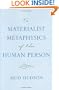 A Materialist Metaphysics of the Human Person