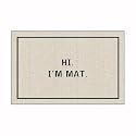 Hi! I'm Mat Doormat