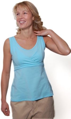Mama Chic Tank Top - Serenity Blue - Extra Large