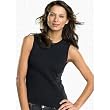 Bella Ladies' 5.8 oz Cotton Sleeveless Crew Rib Tee