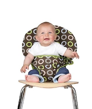 Totseat Highchair - Chocolate Circles