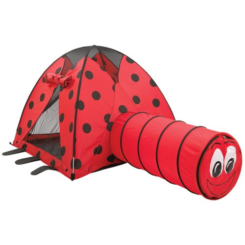 Childrens Toyshop  Toys : Pacific Play Tents Lady Bug Tent & Tunnel Com.