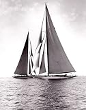 Resolute and Vantie Art Poster Print by Edwin Levick, 11x14