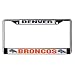 Express Denver Broncos Chrome License Plate Frame