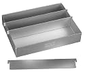 Alan Silverwood Silver Anodised 8x6inch Battenberg Cake Pan