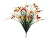 Faux 21 Grass/Butterfly Bush Orange Yellow (Pack of 12)