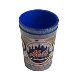 New York Mets Metallic Cups (16-Ounce, 2-Pack)