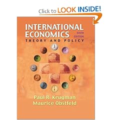 International Economics: Theory and Policy (6th Edition)