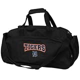 Detroit Tigers Black Domestic Duffel Bag