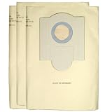 Replacement Dust Bags for Fein Turbo II Dust Extractor, 3-Pack