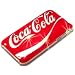 Hartschale "Cola" rot & Innovative kristallklare Displayschutzfolie "Ice" f�r iPhone 3G / 3Gs. Folie / Etui / Schale / H�lle, einmalig gl�nzend, f�r Handys