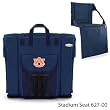 Auburn Tigers Padded Lightweight Stadium Seat - Navy w/Digital Print