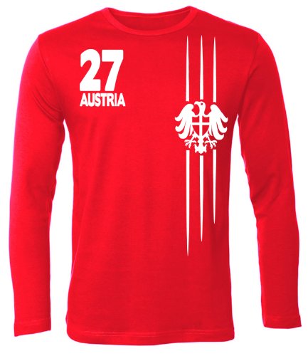 FUSSBALL EM 2016 – ÖSTERREICH FANSHIRT 3218(HL-R) Gr. S