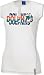 Miami Dolphins -White- Junior's Astronomy Split Neck Top
