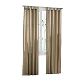 Casual Home Tab Top Window Panel Pair - Beach House Tan (42x95