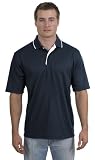 Sport Tek Dry Mesh Sport Shirt with Tipped collar and piping