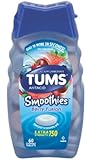 Tums Smoothies Antacid Chewable Tablets, Berry Fusion - 60 Count