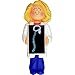 Chiropractor/X-Ray Tech Personalized Christmas Ornament - Female - Blonde Hair - 4