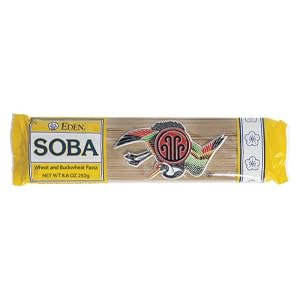 Eden Foods SOBA Wheat and Buckwheat Pasta -- 8.8 oz Eden Foods SOBA Wheat and Buckwheat Pasta -- 8.8 oz
