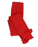 Ruffle Butts (ラッフルバッツ) 裾フリル タイツ・レギンス・スパッツ Red 12-24M