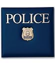 Police Postbound Scrapbook 12''x12''-