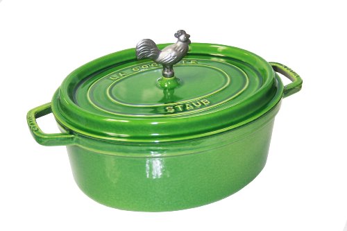 Staub 6 Quart Coq au Vin Cocotte, Pesto