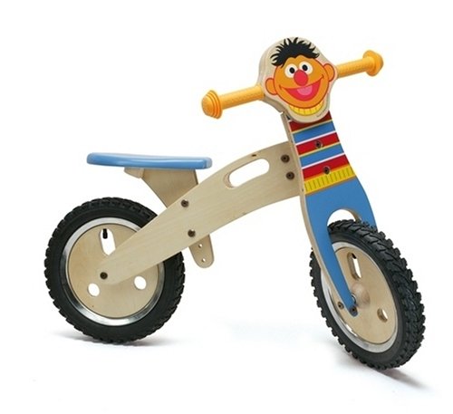 Childrens Toyshop  Toys : TeachMe Ernie Wooden Trainer Bike